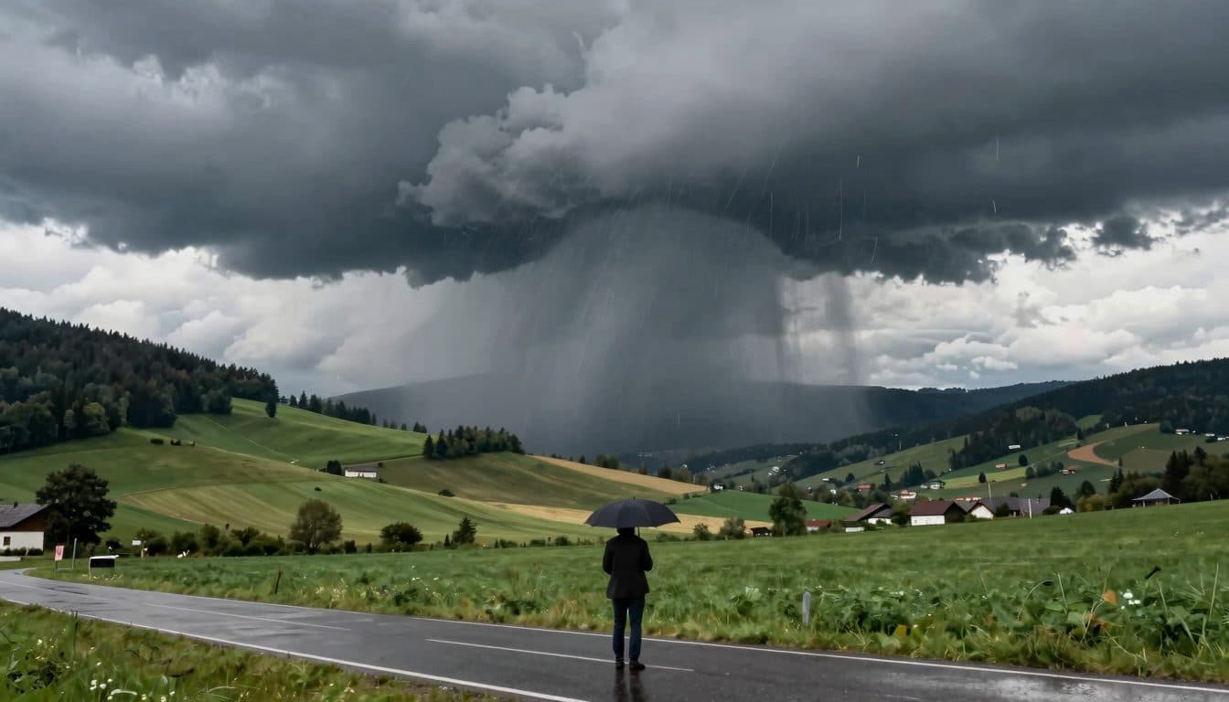Severe Storms in Styria: Up to 20 Centimeters of Hail in Schöder