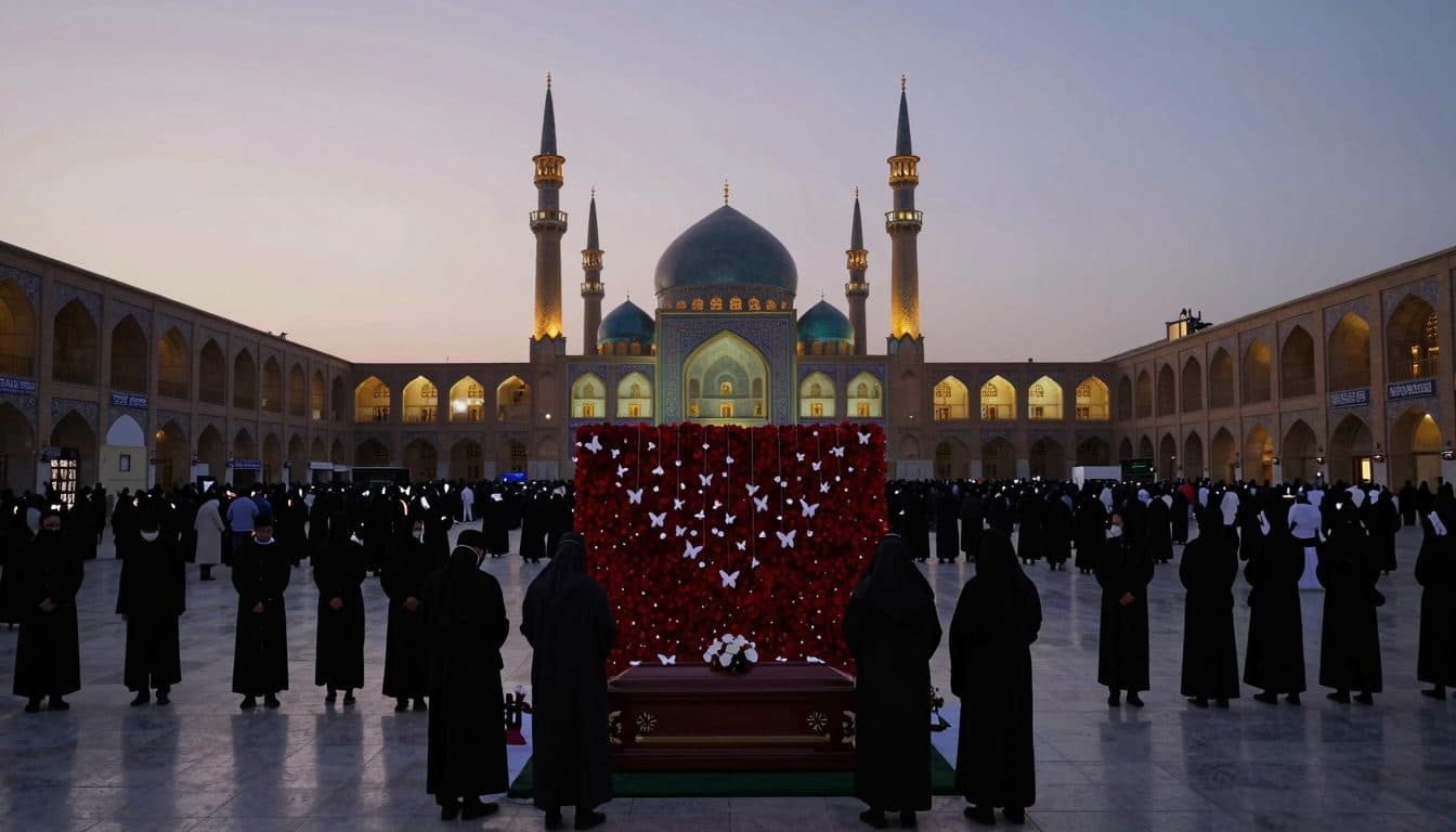 Iran begins days-long funeral for Khamenei at Tehran's Grand Mosalla