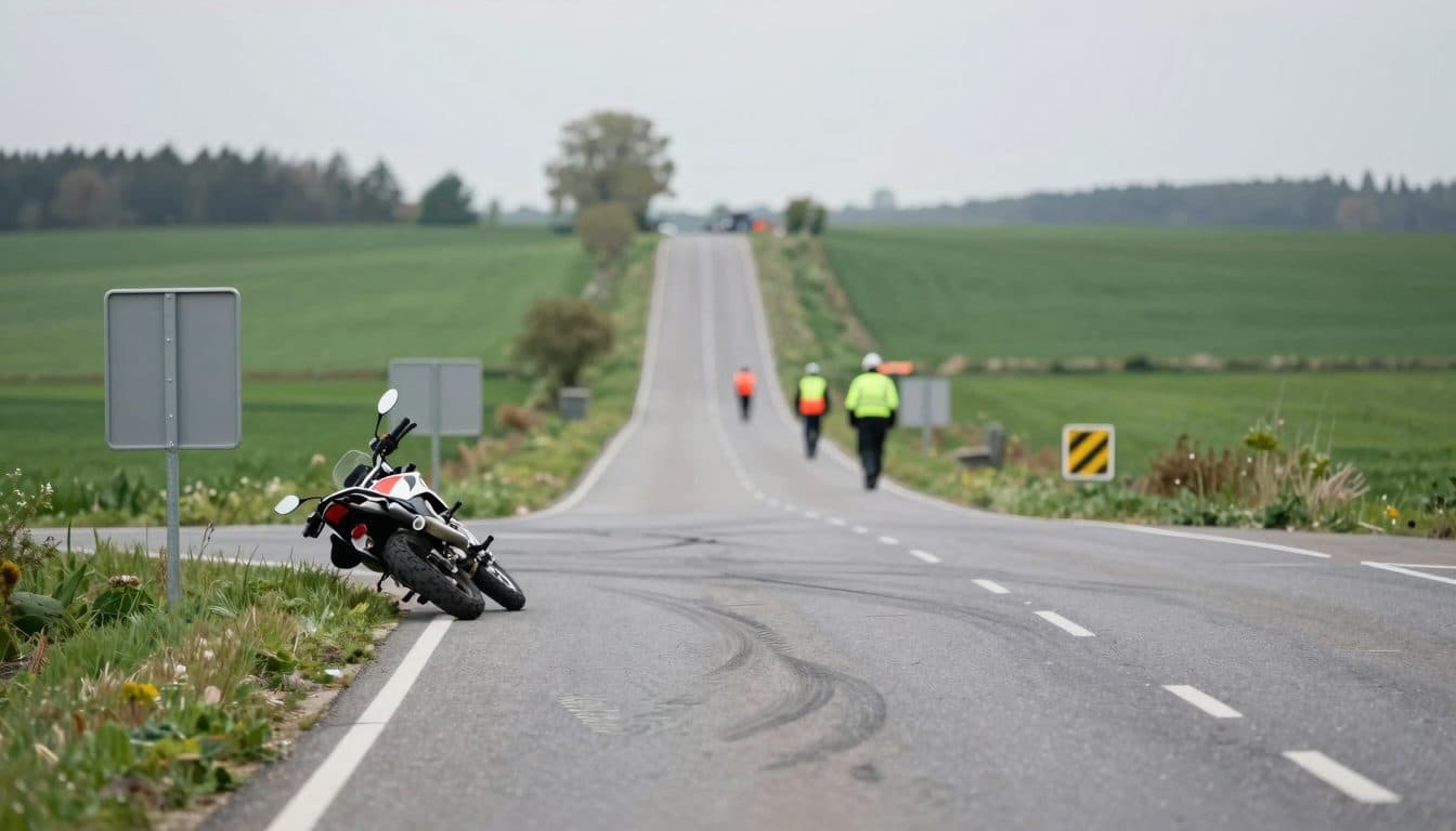 77-year-old motorcyclist from Styria critically injured in accident in Lower Austria