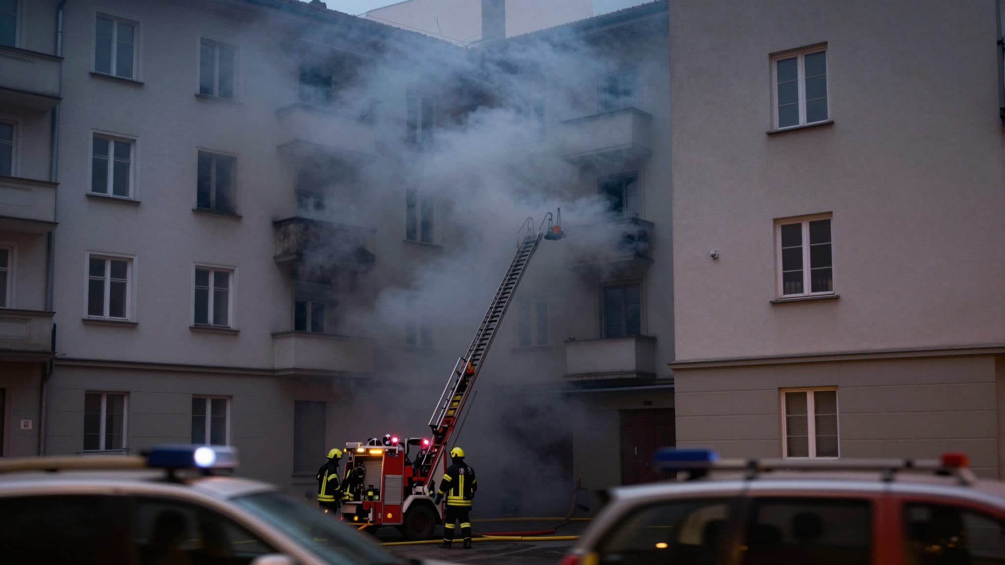 Apartment fire in Vienna-Meidling: Man hospitalized, investigations into the cause underway