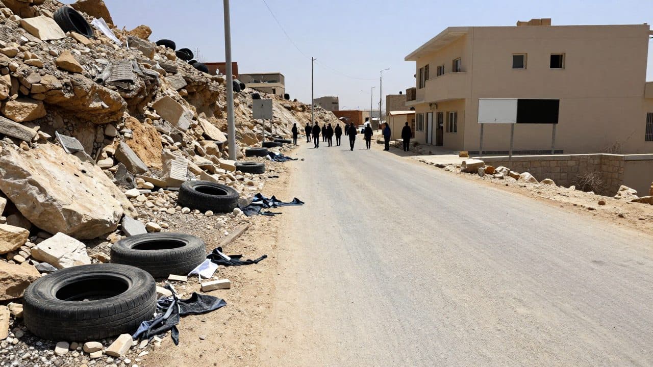 More than 100 Israeli settlers attack in the West Bank