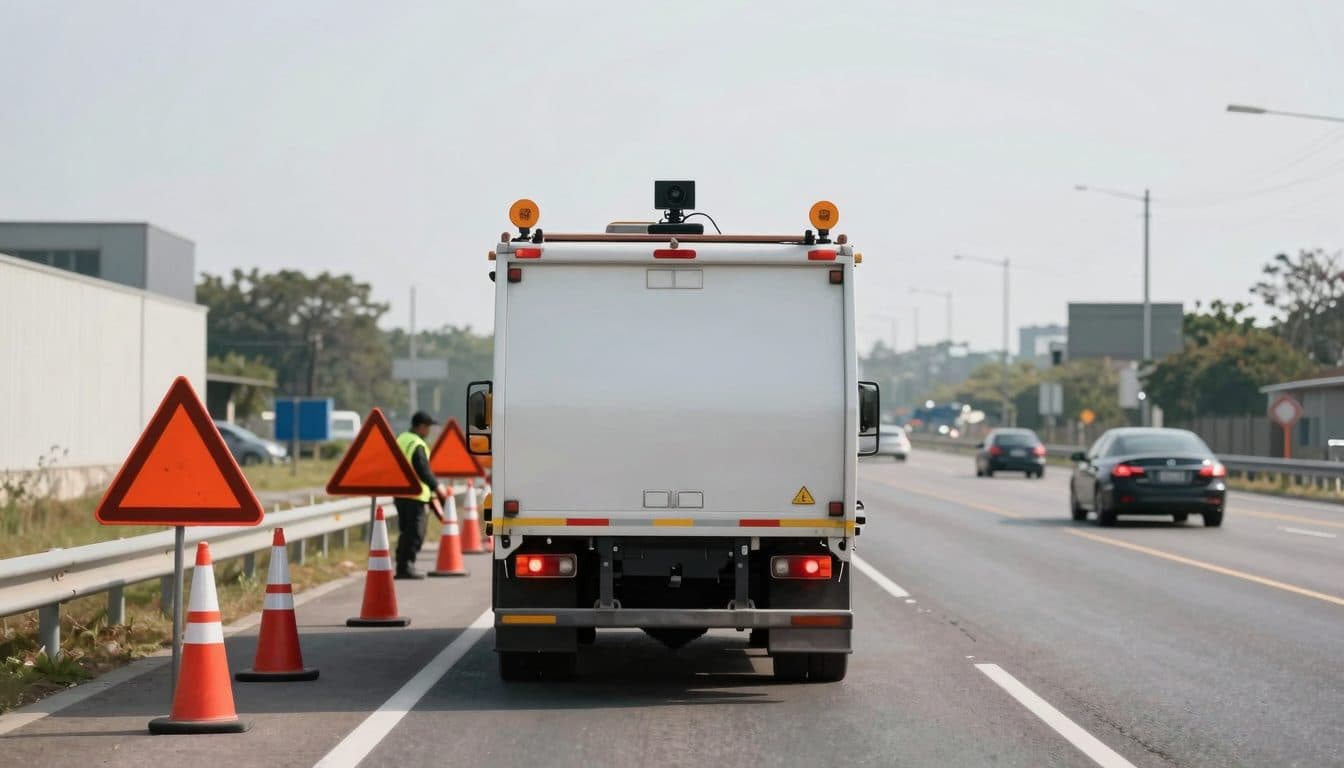 AI warning system "Collision Eye" protects road workers: Asfinag and ÖAMTC significantly expand test operations
