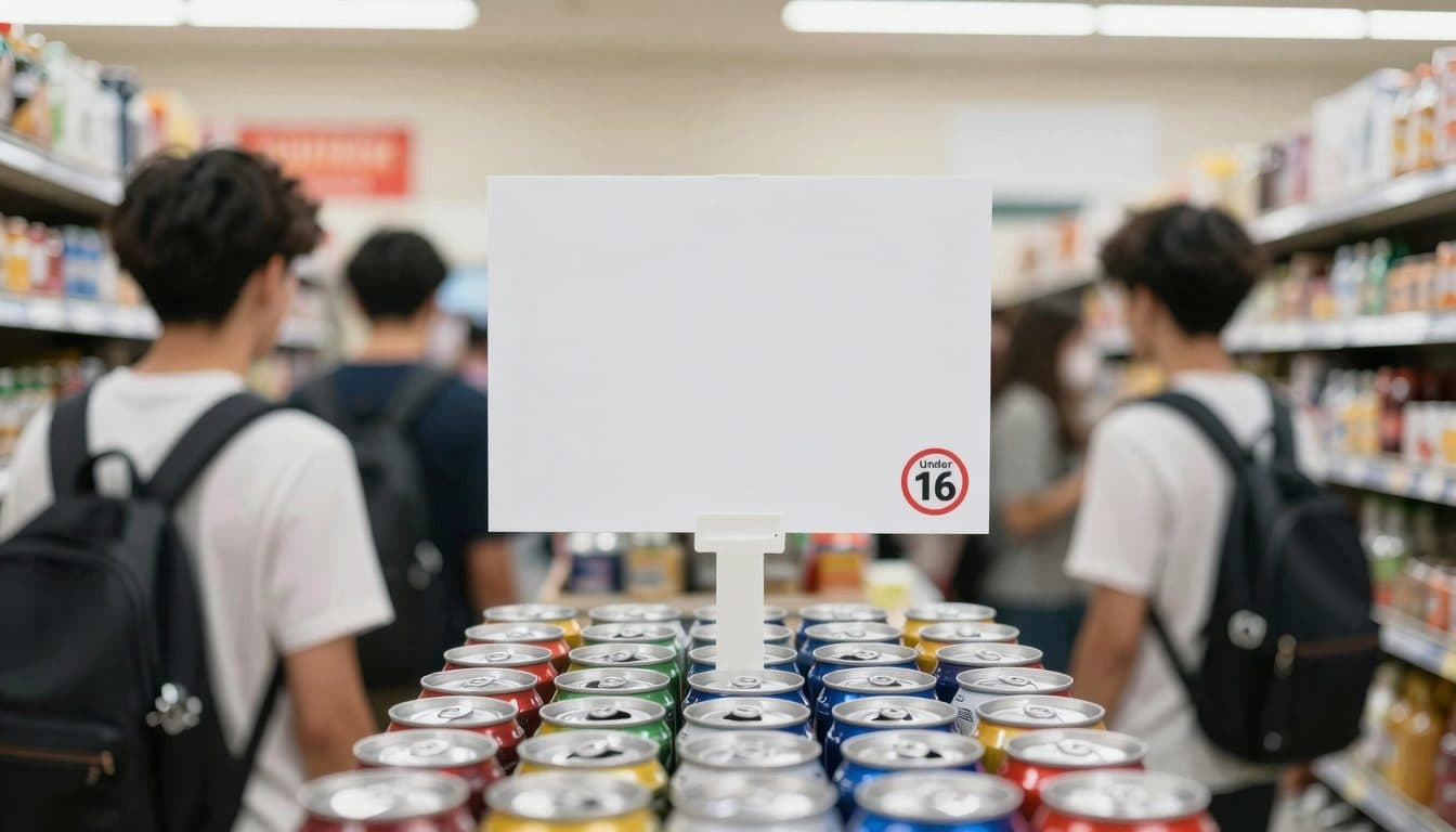 England to ban sale of energy drinks to under-16s from April 2027