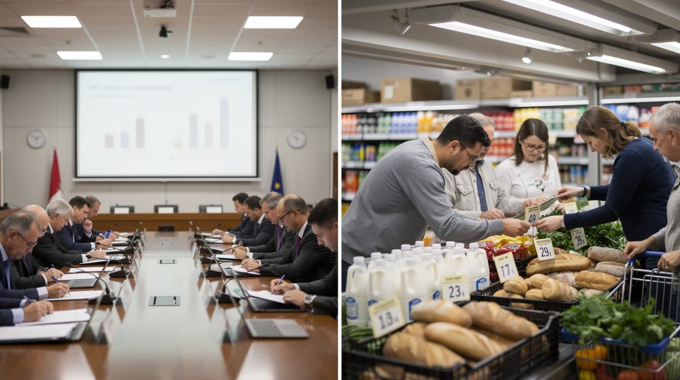 German Finance Committee Approves VAT Reduction on Basic Food Items Amid Criticism