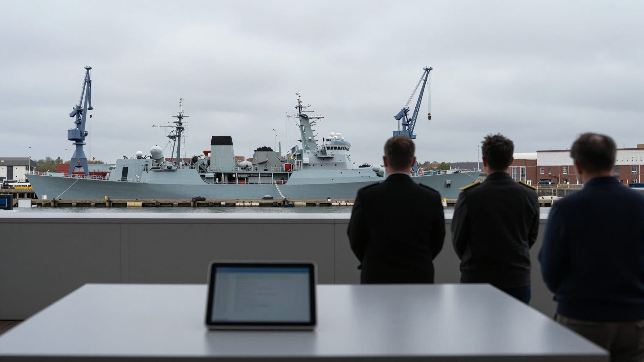 Burnham receives Zelensky as first foreign guest in Portsmouth