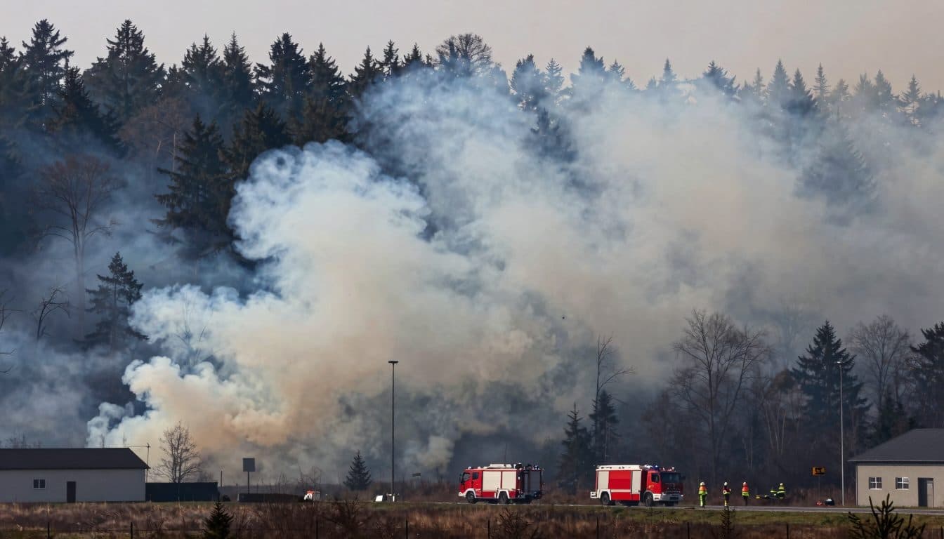 Plauen Forest Fire: Largest Blaze in the Vogtland in 30 Years