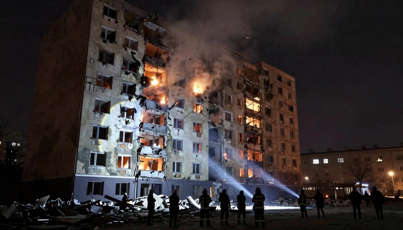 Russia launches most massive wave of attacks since start of war – at least 13 dead in Kyiv