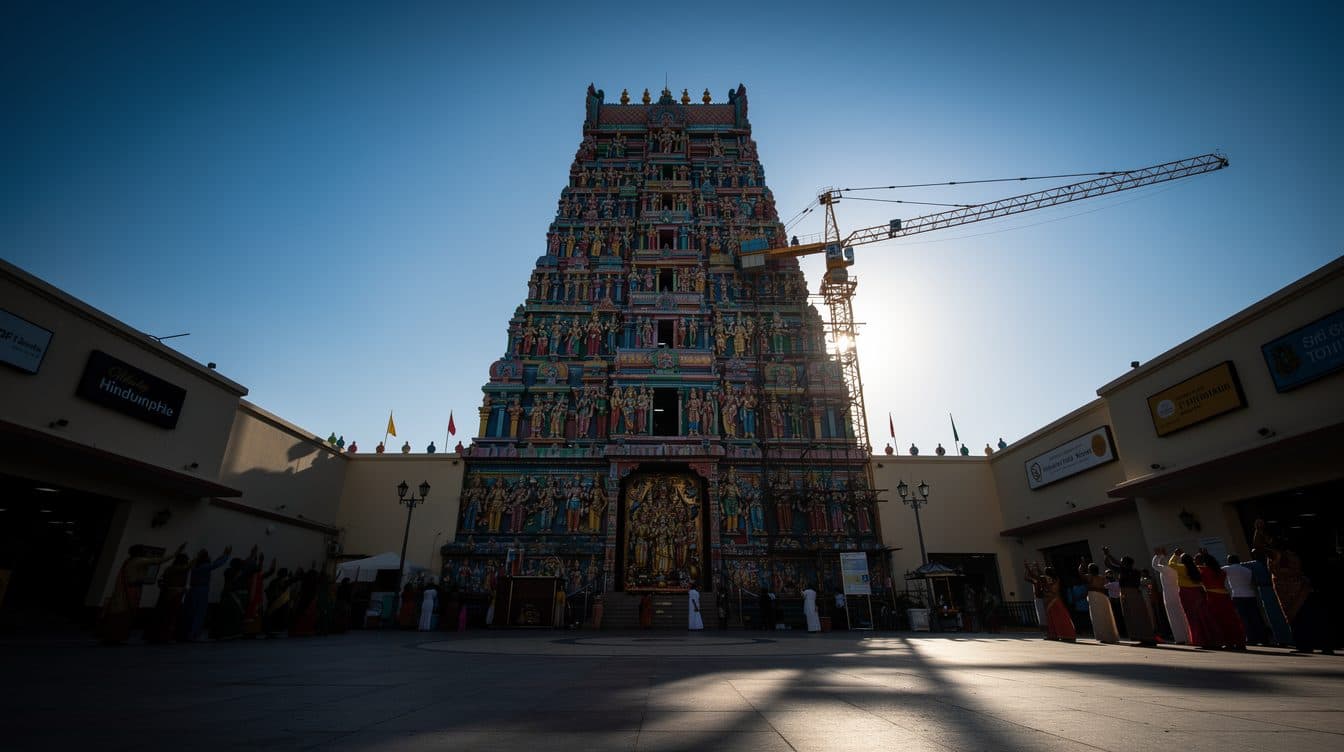 Largest Hindu Temple in Europe Solemnly Consecrated in Berlin-Neukölln