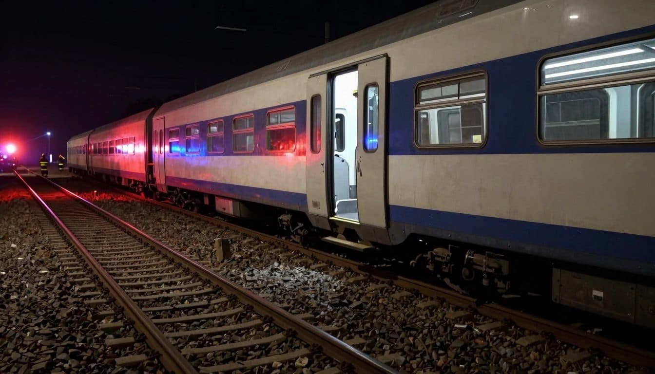 Deutsche Bahn security employee falls from moving regional train during altercation with passenger