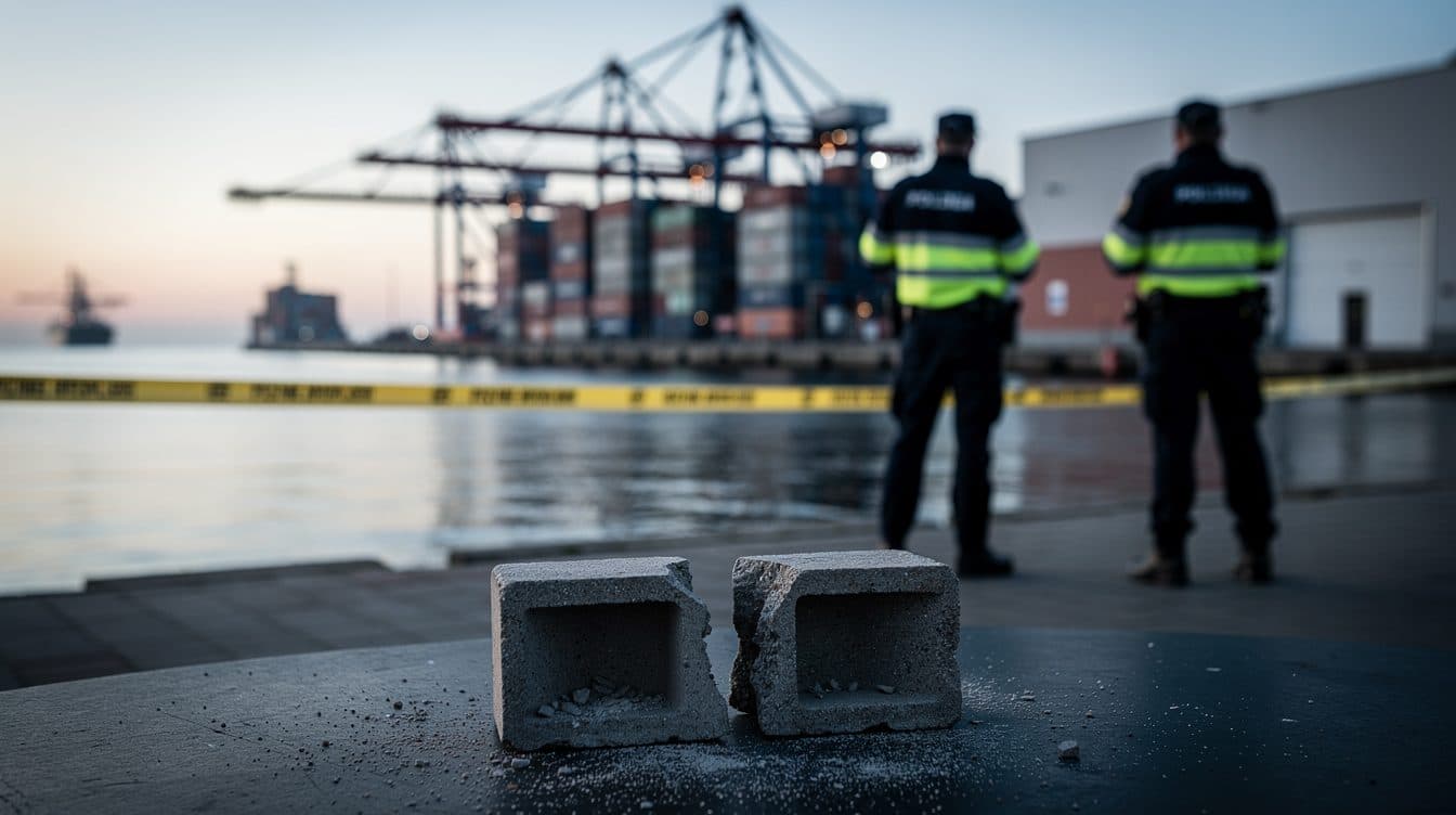 Polish police seize more than a ton of heroin at the port of Gdynia