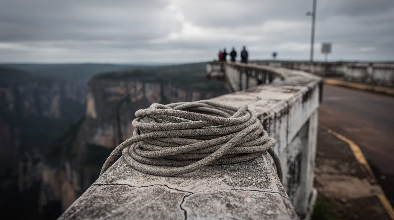 Fatal fall during rope jumping in Brazil: Woman plunges 40 meters unsecured to her death