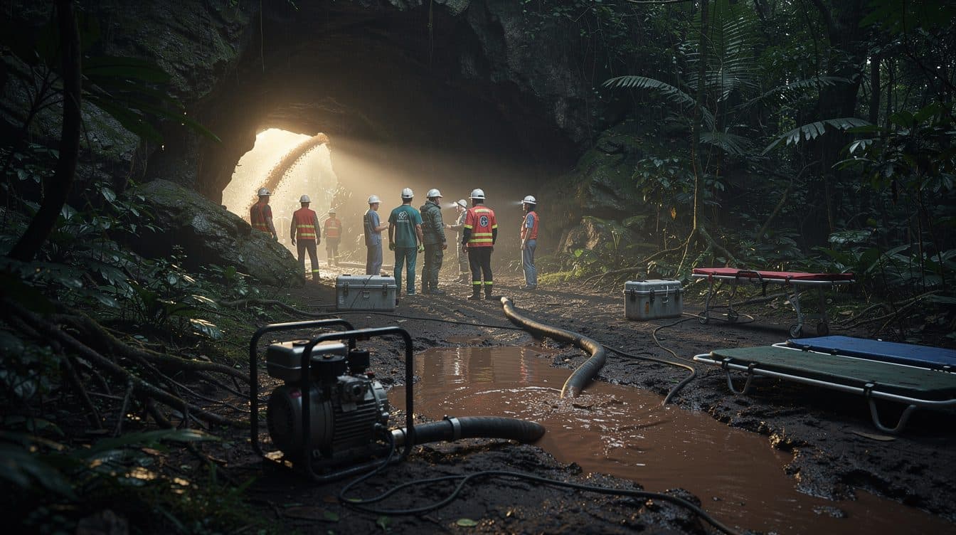 Five Gold Prospectors Rescued Alive After Week-Long Ordeal in Flooded Laos Cave