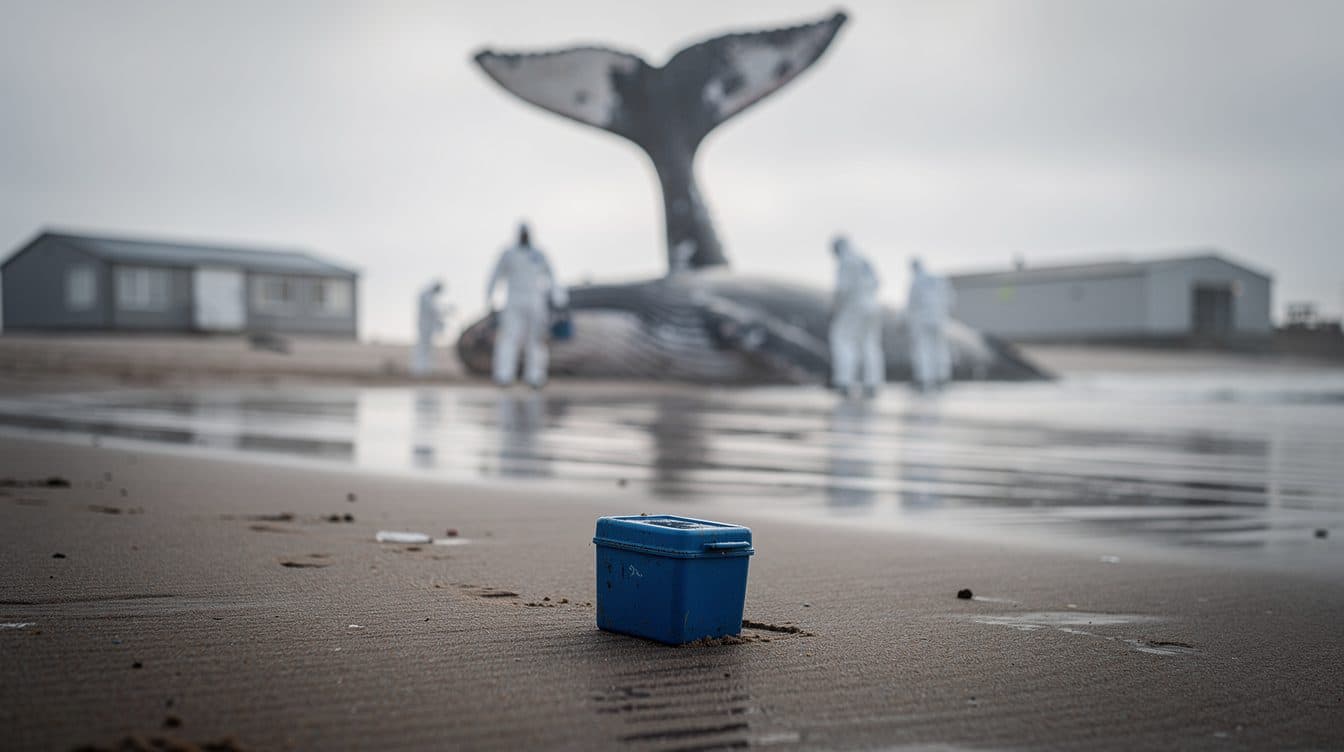 Humpback whale Timmy's autopsy begins on Anholt
