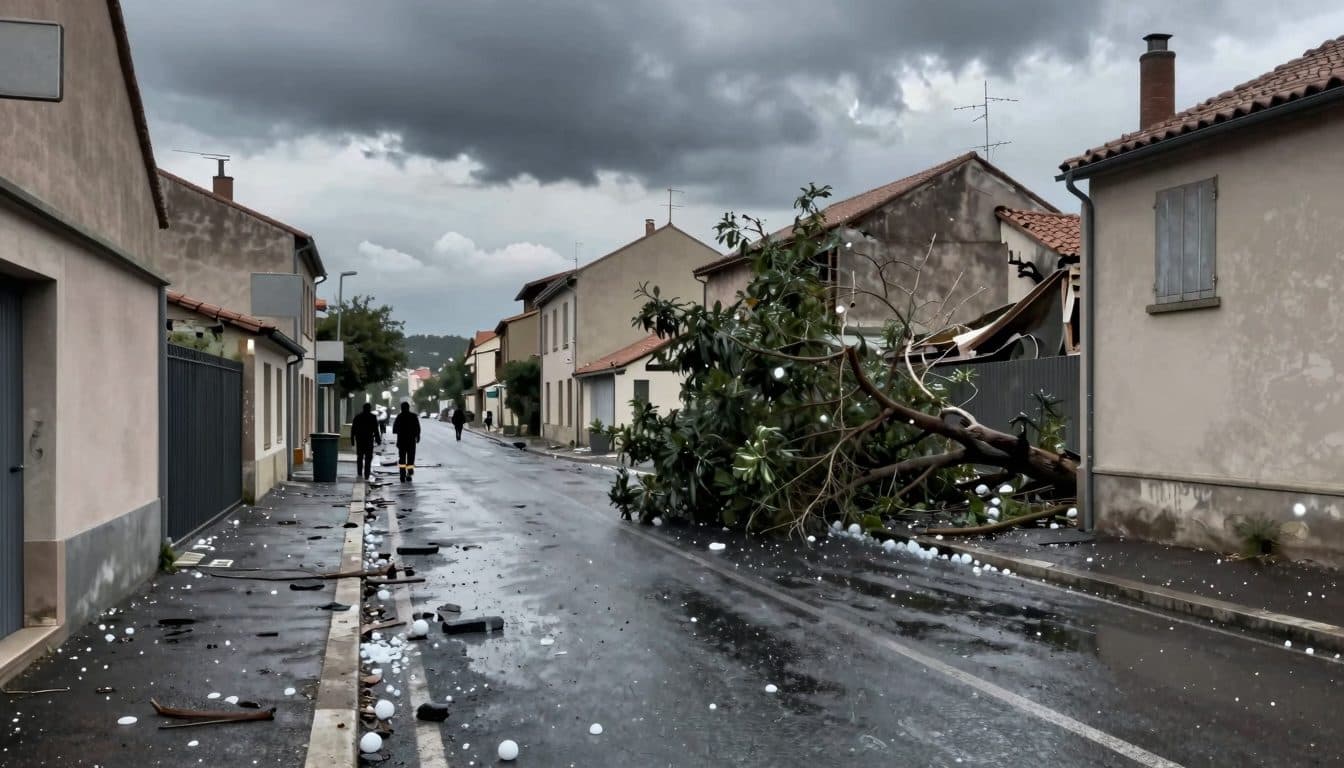 Hailstorm in Southern France: 39 Injured and Vuelta Stage Abandoned