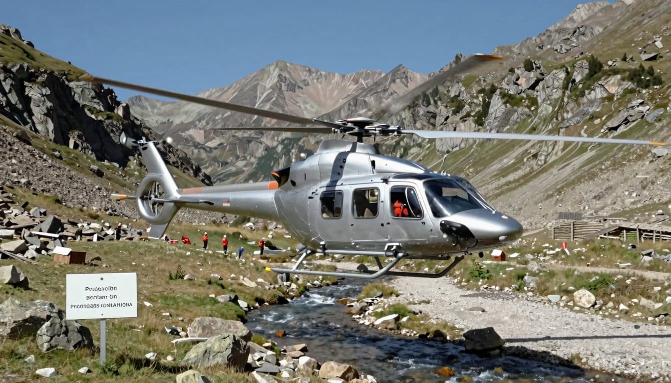 Warning about mountain water: Nine hikers flown to hospital by helicopter in the Pyrenees