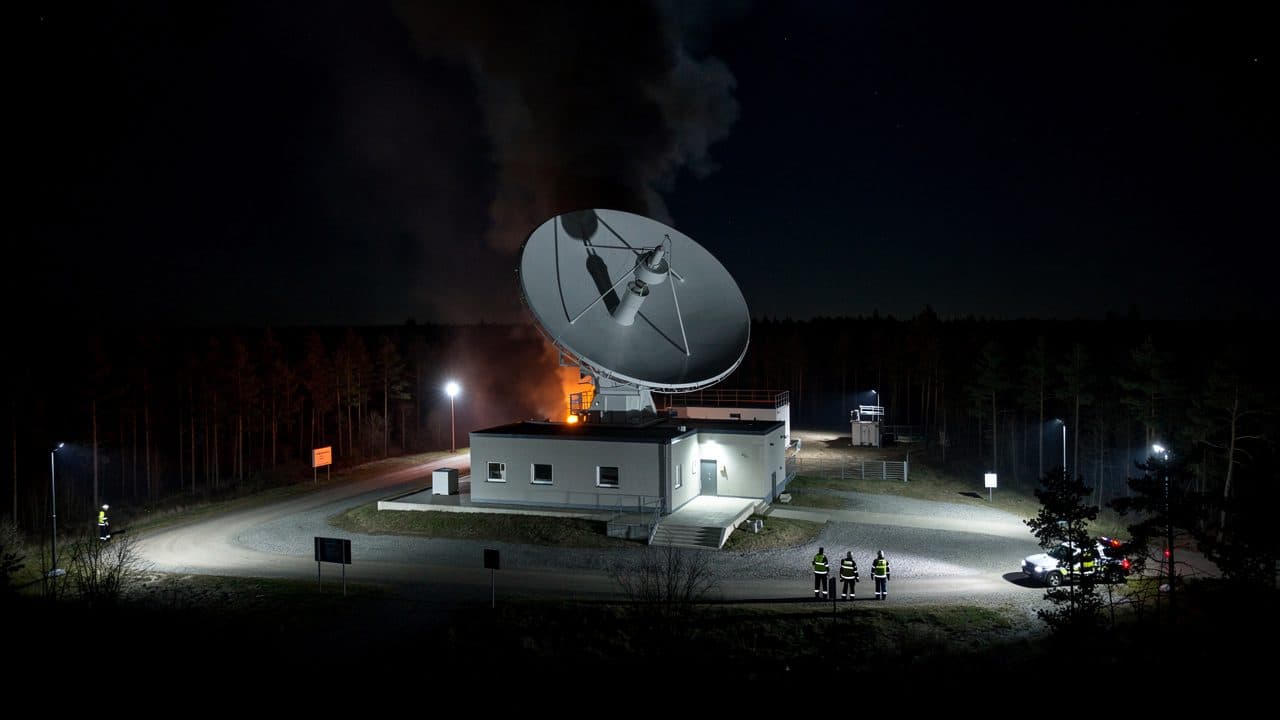 Ukrainian drones attack largest Russian satellite ground station near Moscow