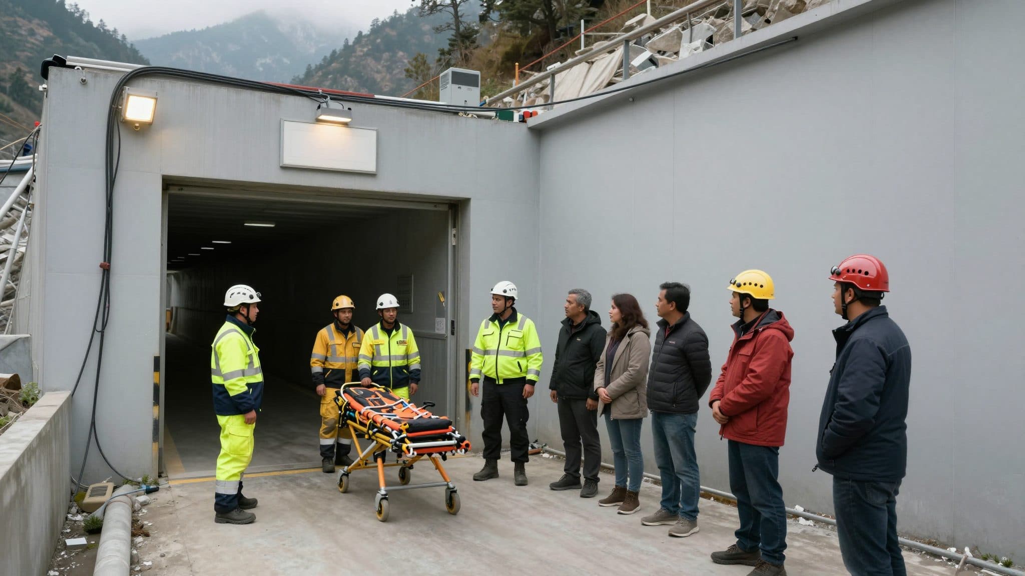Search for Missing Workers in Nepalese Hydropower Tunnels Becomes a Race Against Time