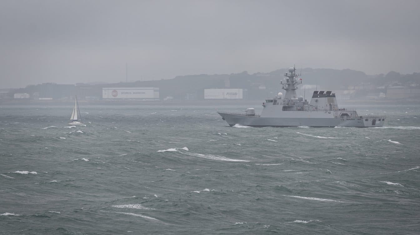 Russian Frigate Fires Warning Shots at Sailing Yacht in English Channel