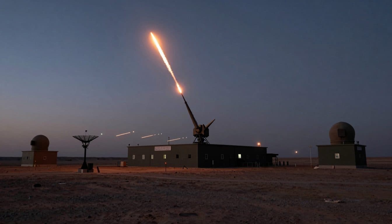 Jordan intercepts eight Iranian missiles over Azraq