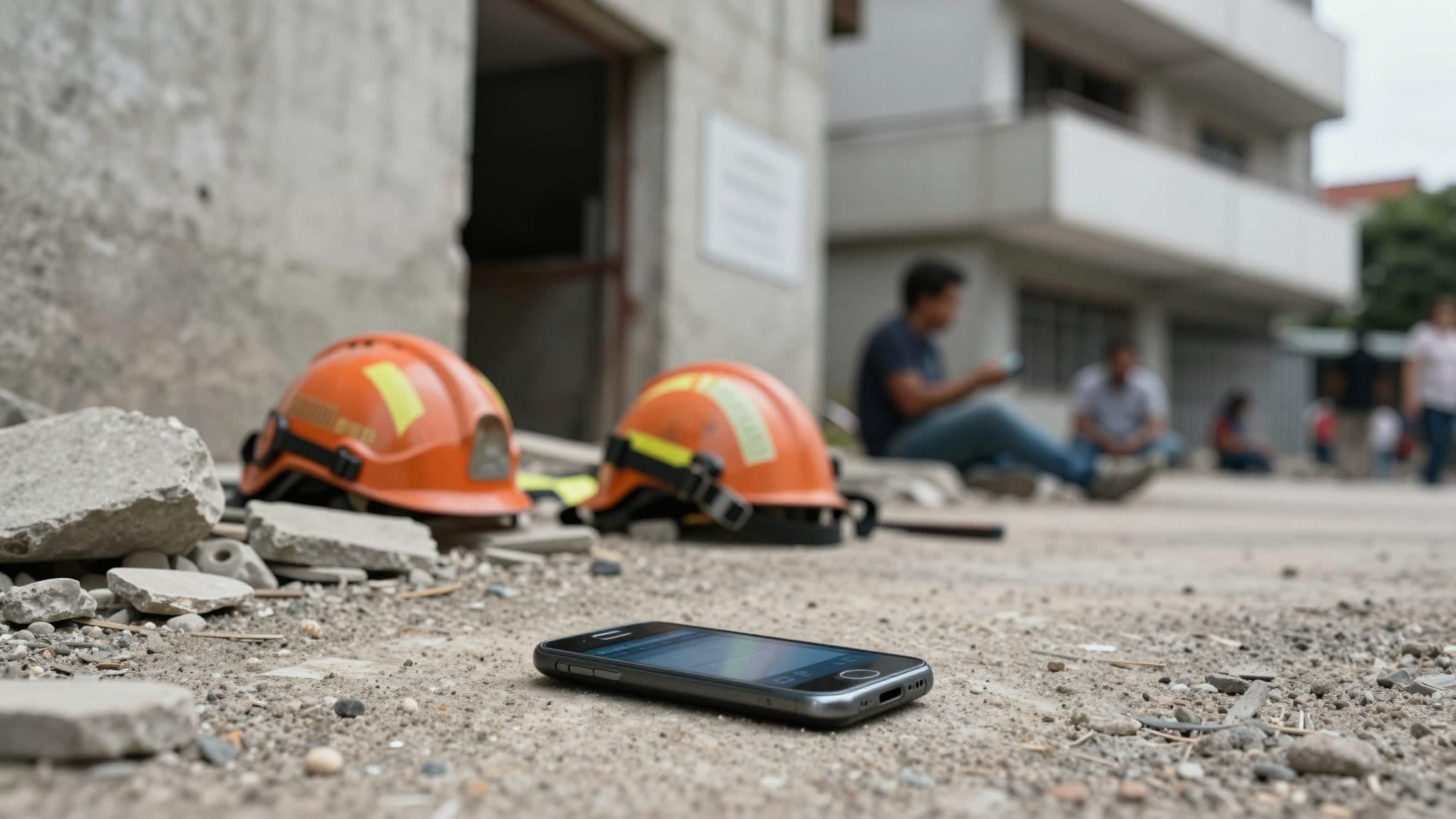 After Earthquake in Colombia: Rescue Services Ask Population for Help Locating Those Buried Under Rubble