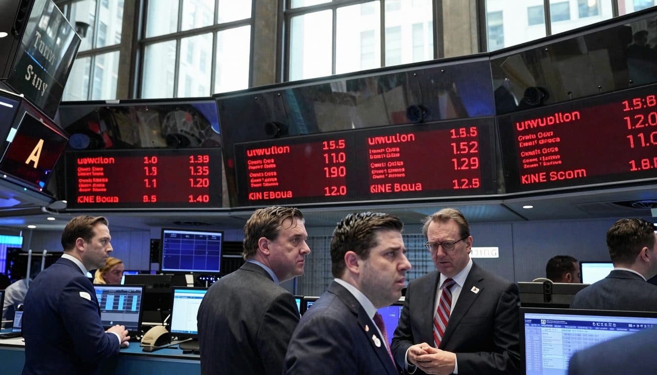 US stock exchanges under pressure ahead of the weekend: AI concerns and quarterly reports weigh on Nasdaq and Dow