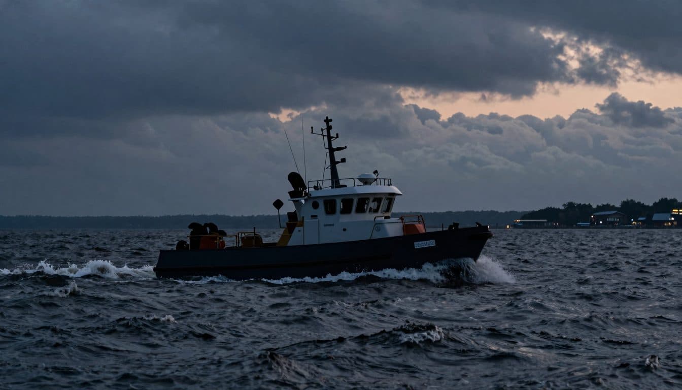 Water rescuers recover seven people from Lake Constance in stormy weather