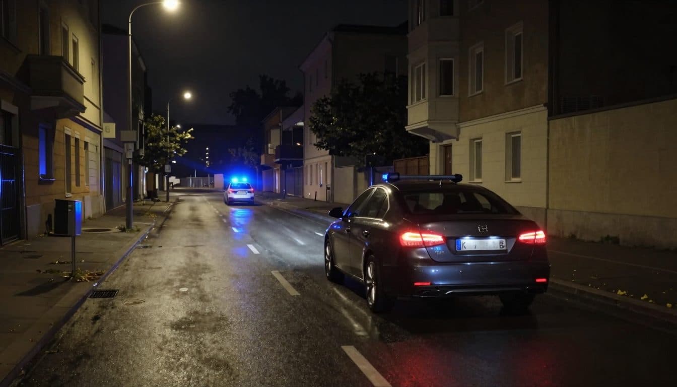 16-year-old flees with car during nighttime test drive in Vienna-Floridsdorf