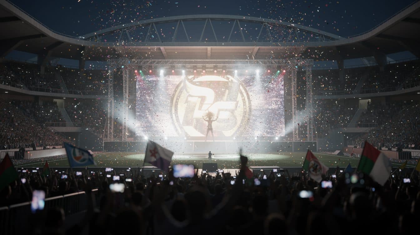 Shakira sings World Cup song "Dai Dai" live at the opening ceremony in Mexico City