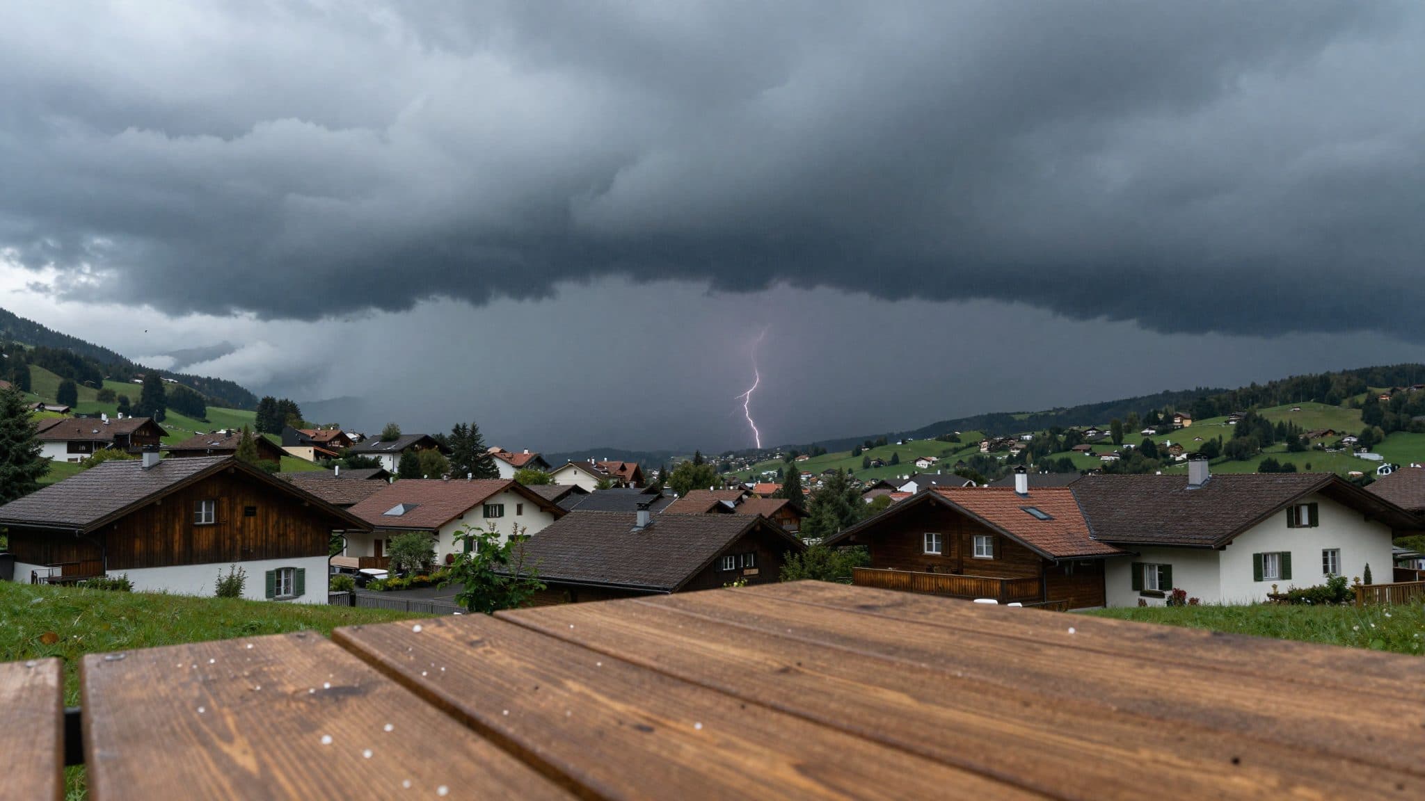 Severe thunderstorms and hail sweep across Switzerland – Insurer AXA reports numerous damages