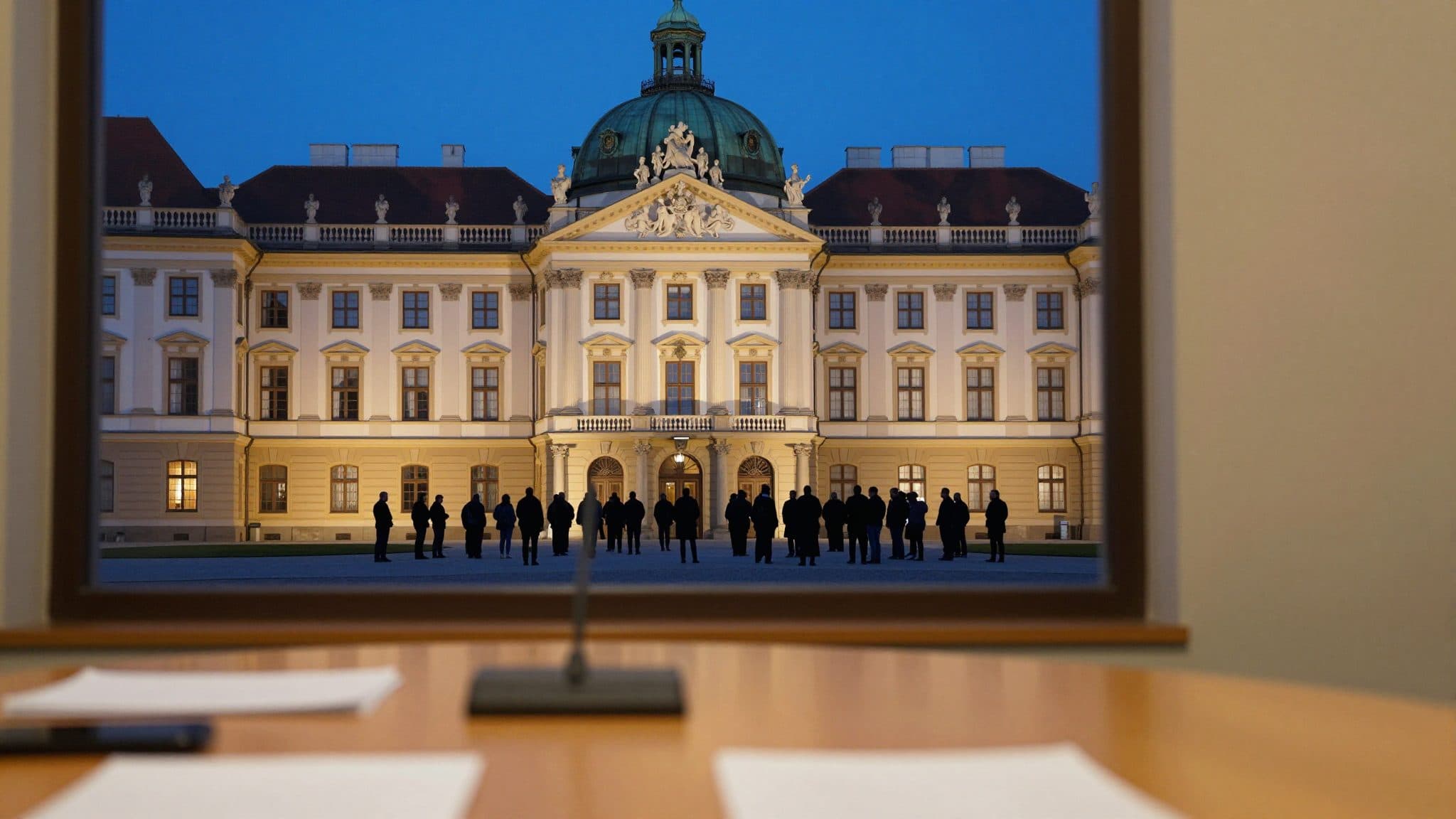 German cabinet convenes at Neuhardenberg to assess economic outlook