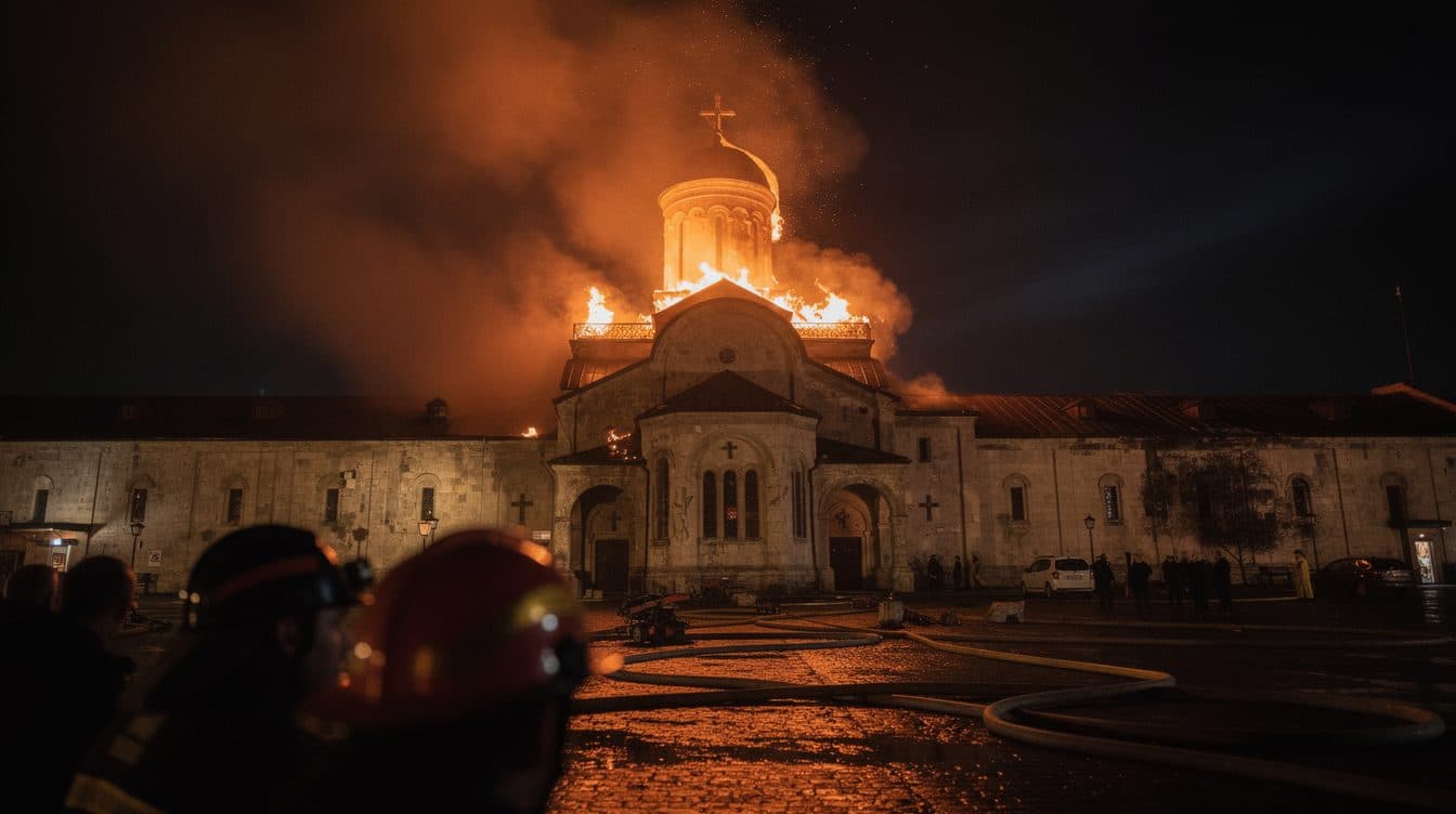 Ukraine condemns Russian strikes that hit Kyiv residential buildings and UNESCO-listed Lavra complex