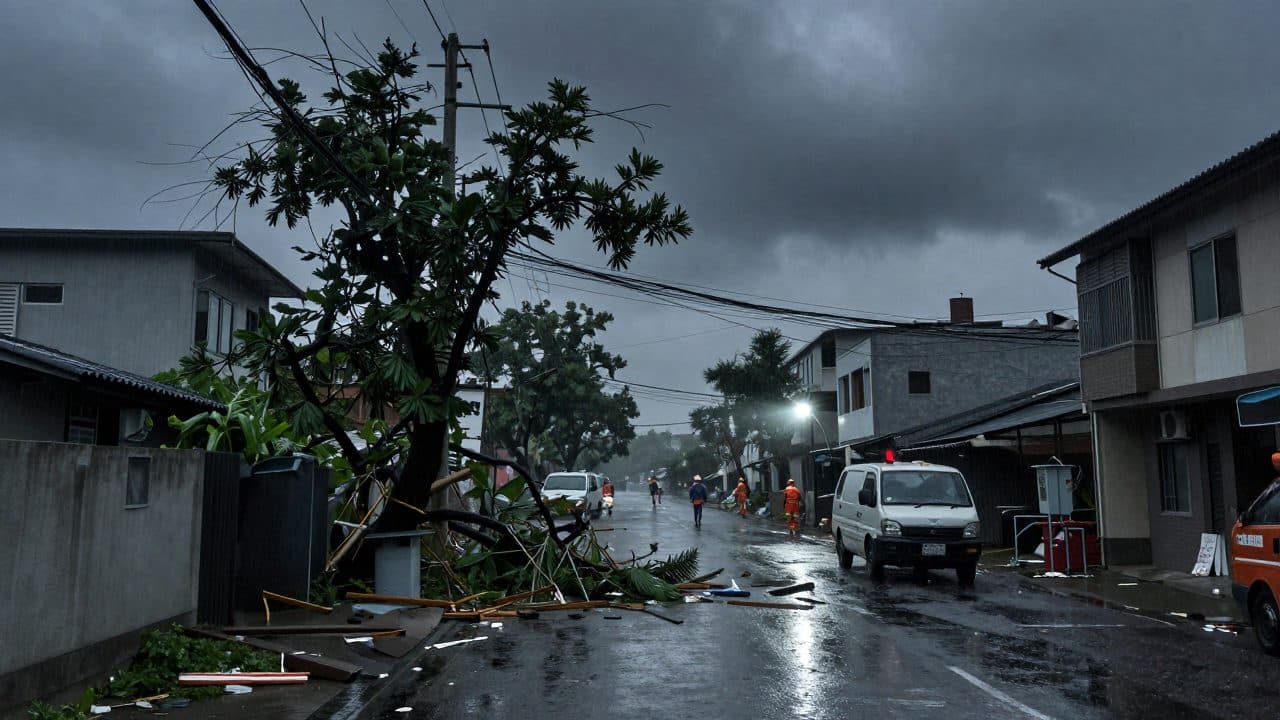 Typhoon Champi in Taiwan: More Than 500 Injured