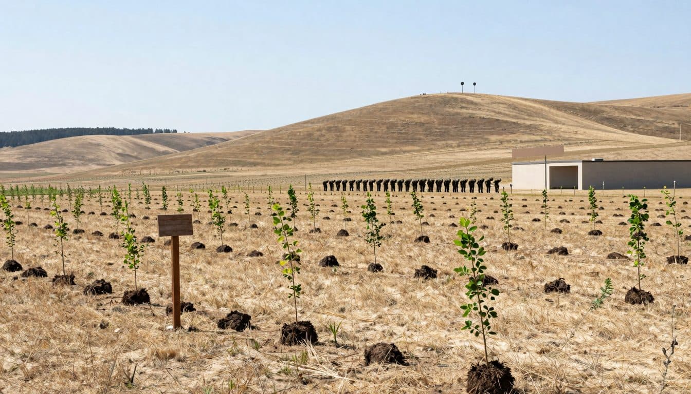 Austrian military training area tests climate-resilient trees in joint research project