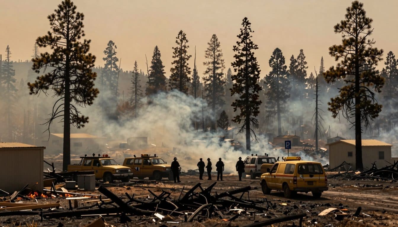 Firefighting Helicopter Crashes in Utah – Fishlake