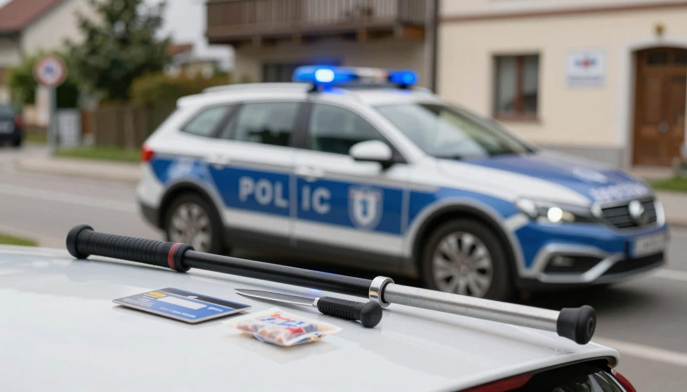 Police stop 25-year-old drug driver without a license in Stockerau