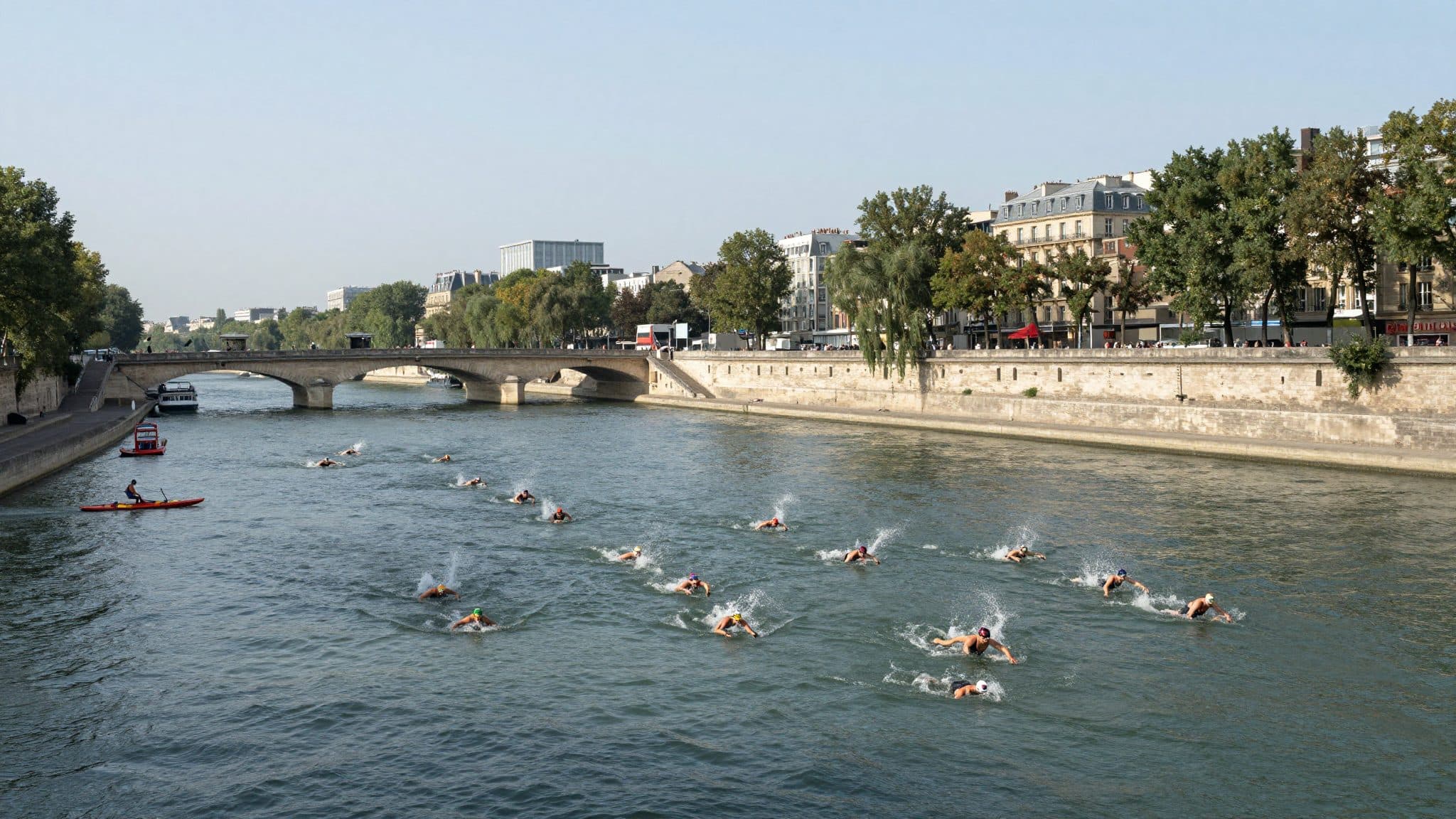 Luca Karl finishes eighth at Open Water European Championships in the Seine