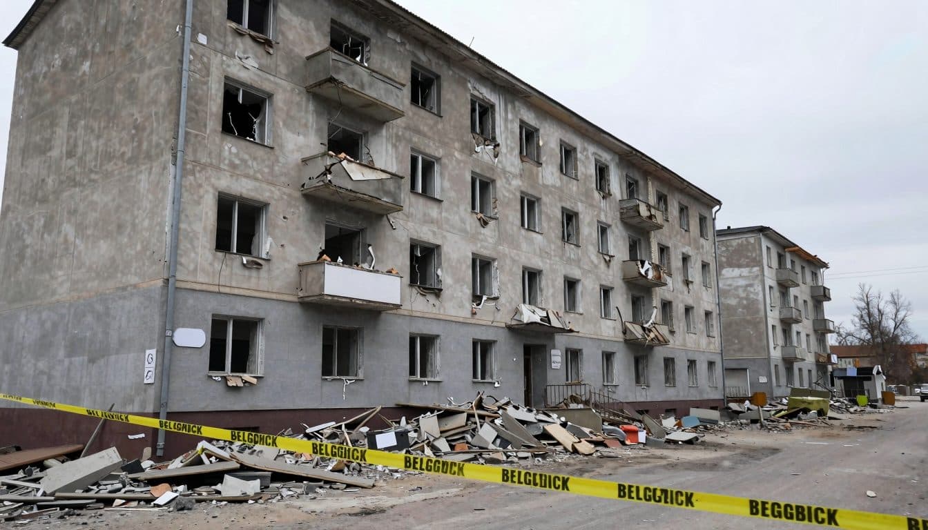 Injured in attack on Russian border city Belgorod
