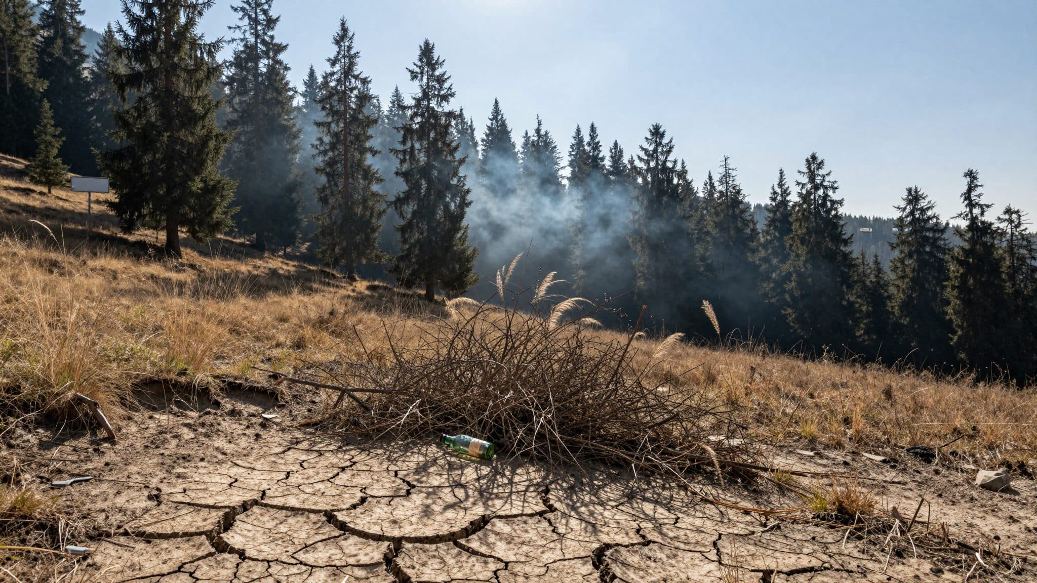 High Forest Fire Risk in Austria and Europe – Temperatures and Drought Fuel the Situation
