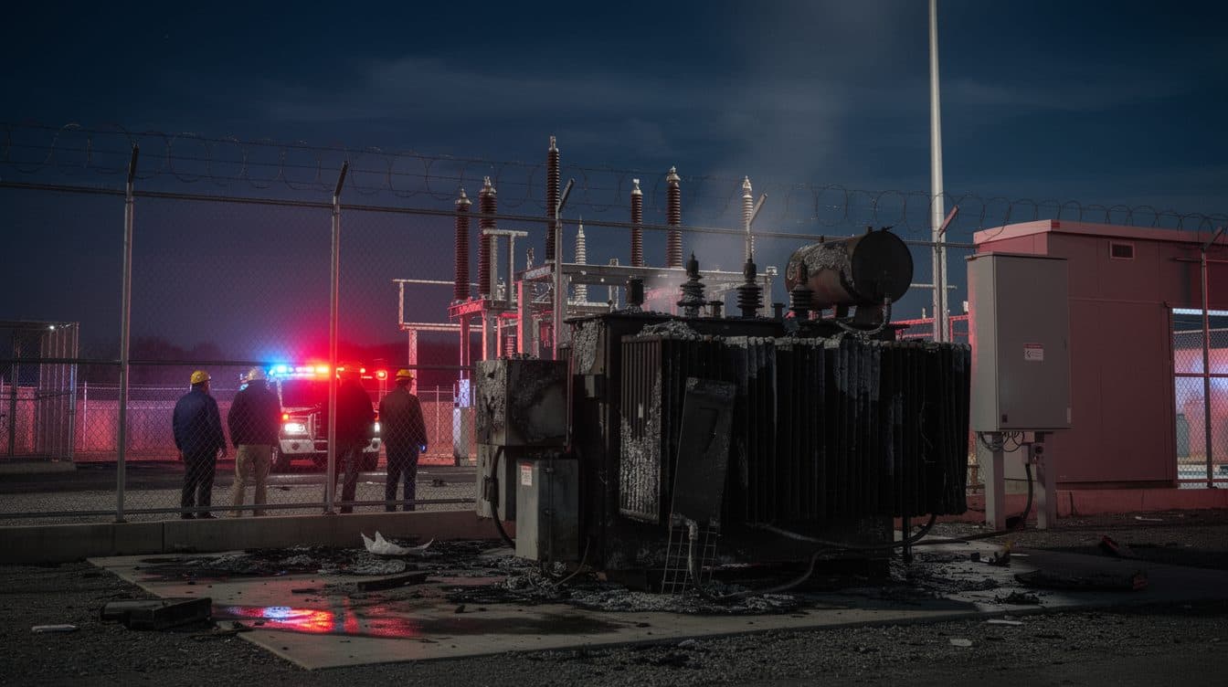 Suspected arson attack on substation in Reutlingen: Investigators examining possible political motive