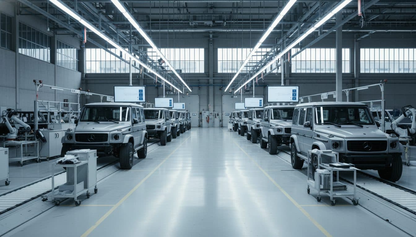 Mercedes-Benz Recalls Over 9,000 G-Class Vehicles Worldwide Due to Faulty Wheel Bolts