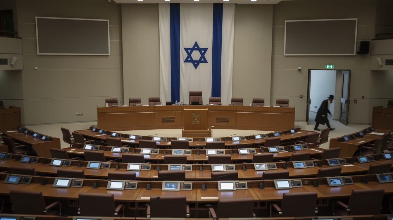 Knesset Approves Own Dissolution in First Reading – Coalition Dispute Over Conscription