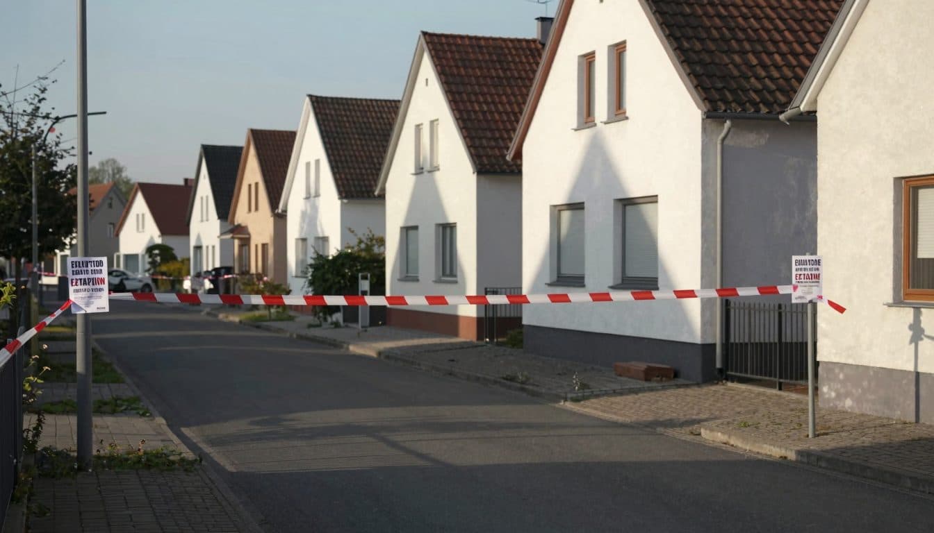 City of Heidenau publishes list of streets in evacuation zone around bomb find