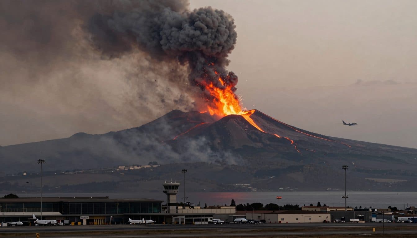 New Eruption Phase of Etna: Flights at Catania Airport Diverted