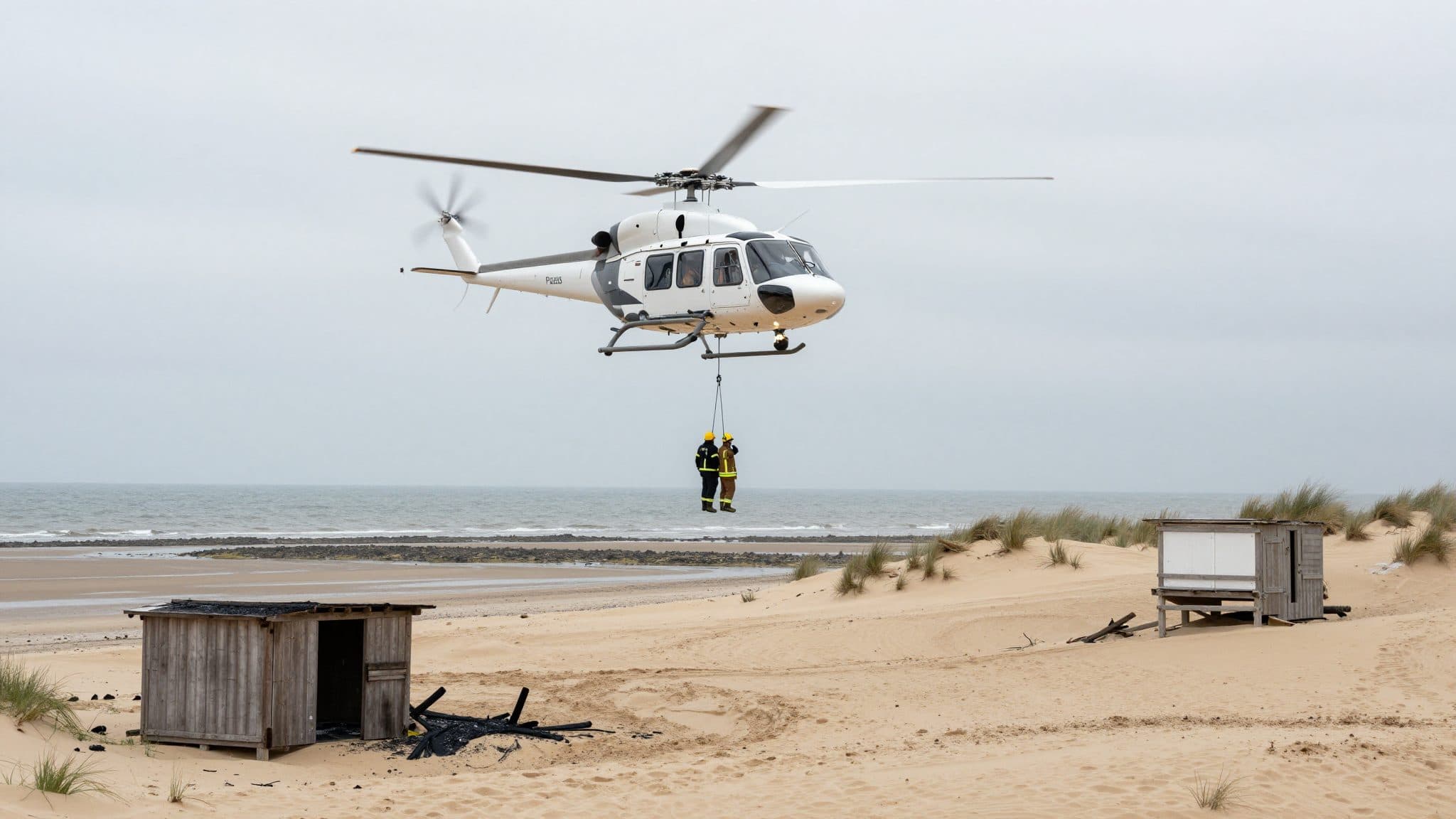Fire on North Sea Island Trischen: NABU Bird Observatory Burns Down Completely, Bird Warden Rescued