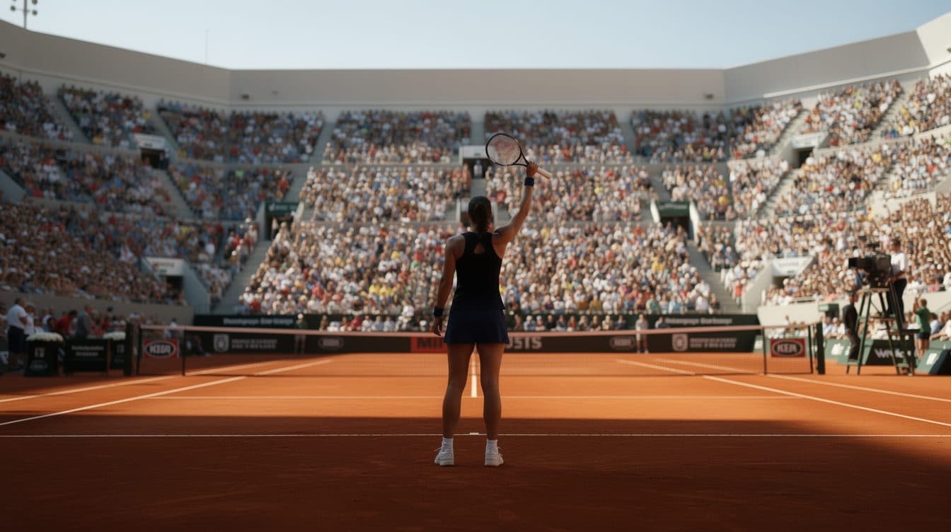 Maja Chwalińska reaches the French Open semi-finals as a qualifier