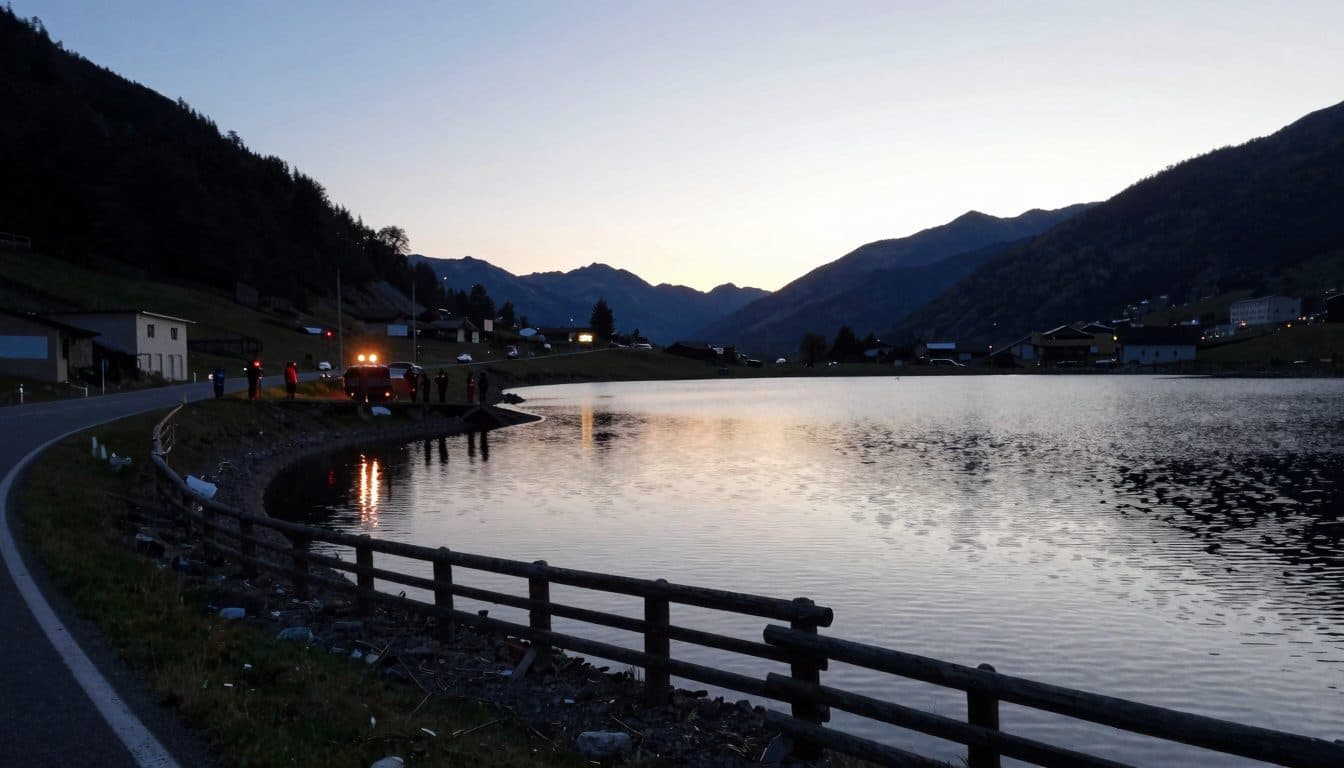 Car plunges into Wörthersee: 21-year-old Croatian slightly injured