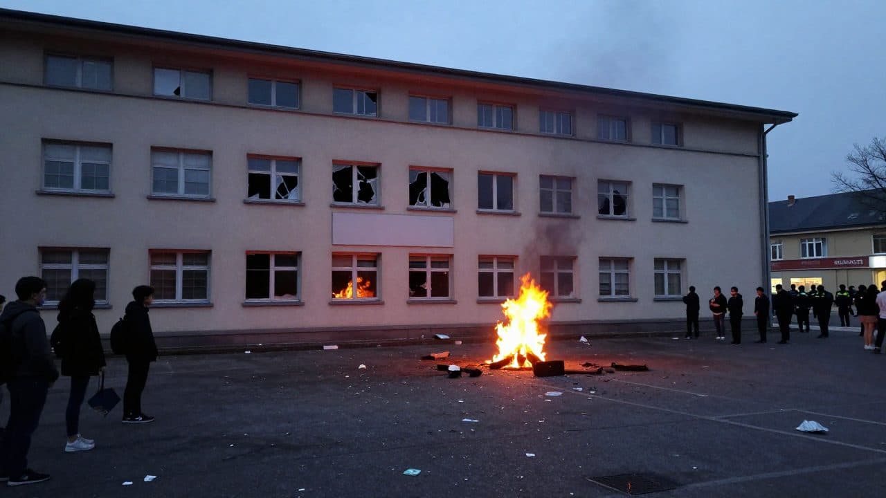 Student Protests in France: Violence and Rioting