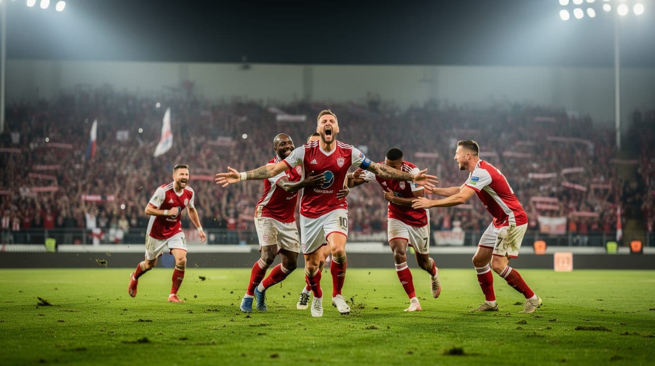 Arnautovic Fires Red Star to Double in Cup Final