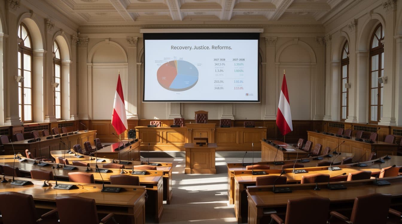 Austria's coalition agrees on 2027–2028 double budget, unveils housing construction package