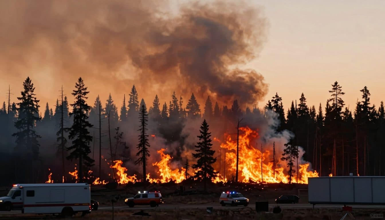 State of emergency declared in British Columbia: Study identifies climate change as fire intensifier in Canada